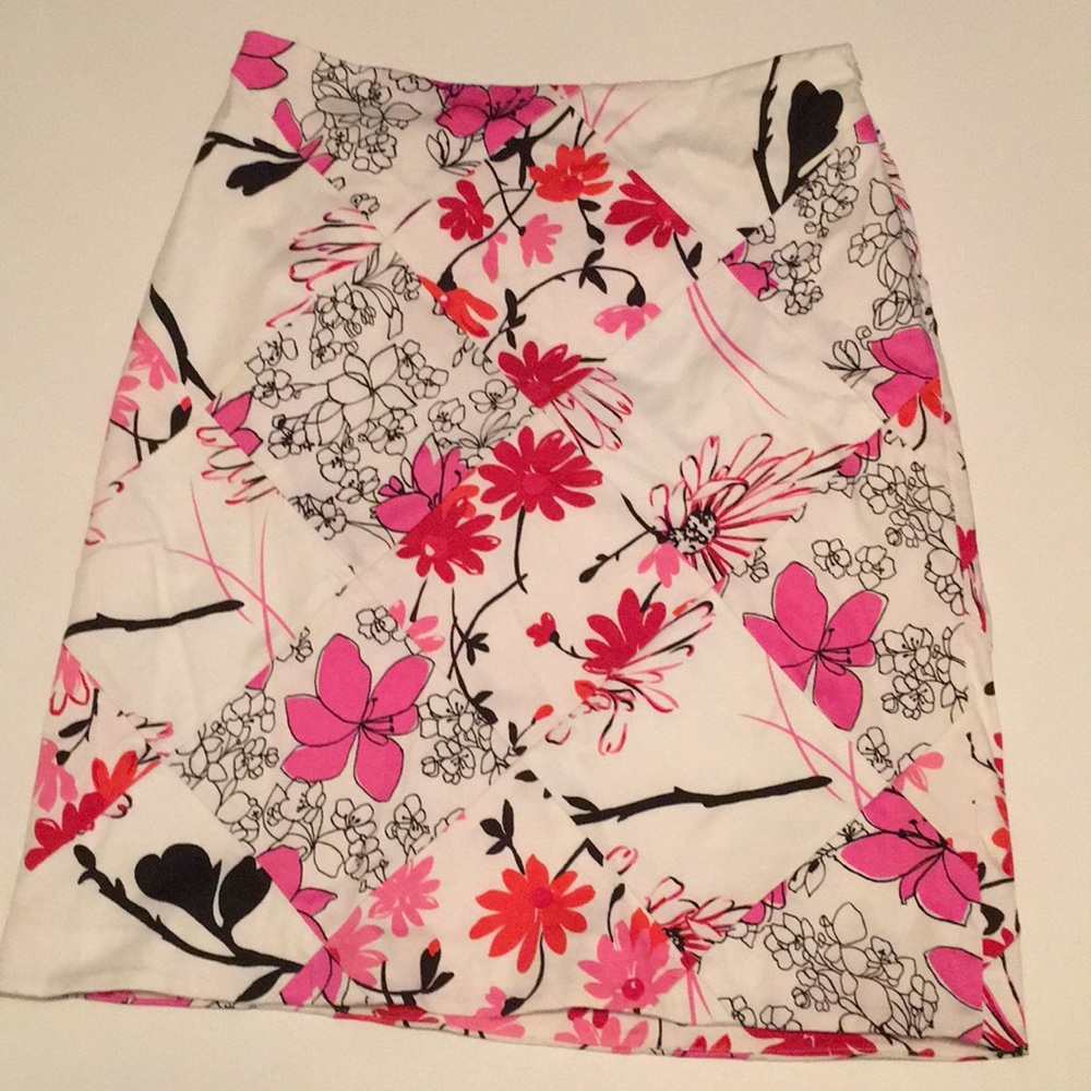 Grace Elements Floral Patchwork Skirt